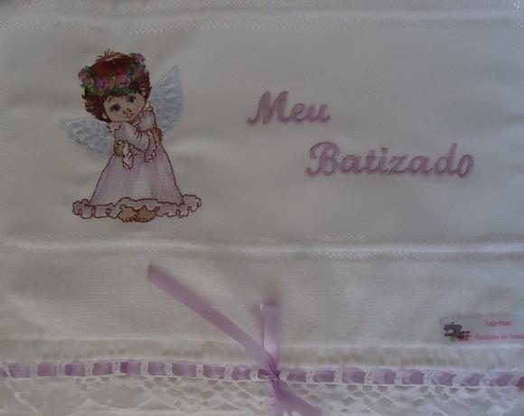 Toalha para Batizado Menina