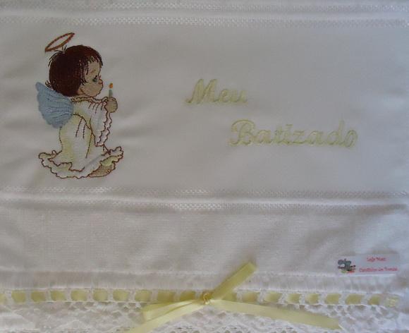 Toalha para Batizado Menino