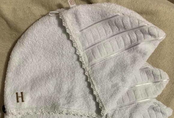Toalha para Cabelo com Inicial (super Absorvente)