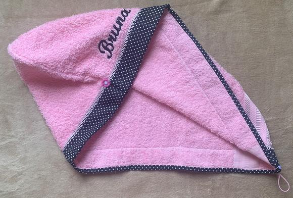 Toalha para Cabelo Personalizada