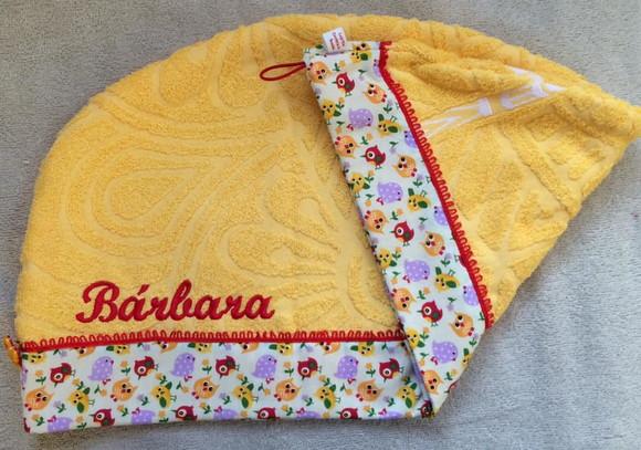 Toalha para Cabelo Personalizada