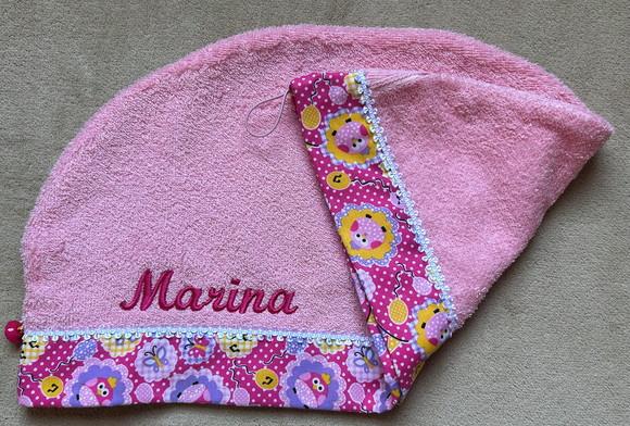 Toalha para Cabelo Personalizada Infantil