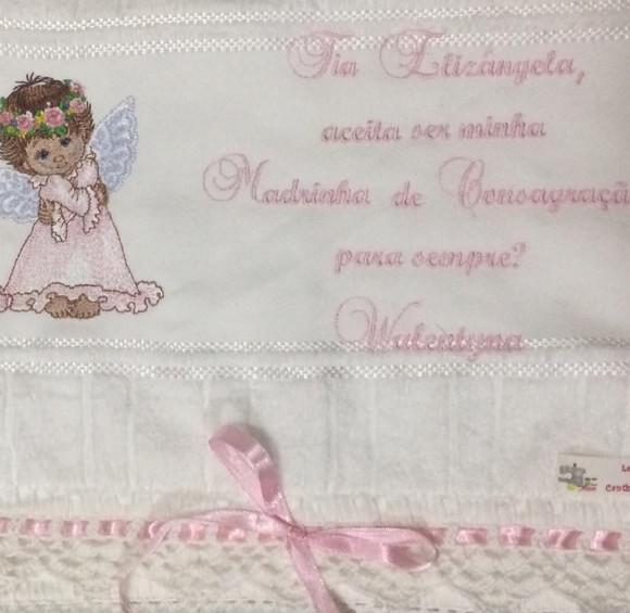 Toalhinha Convite para Padrinhos