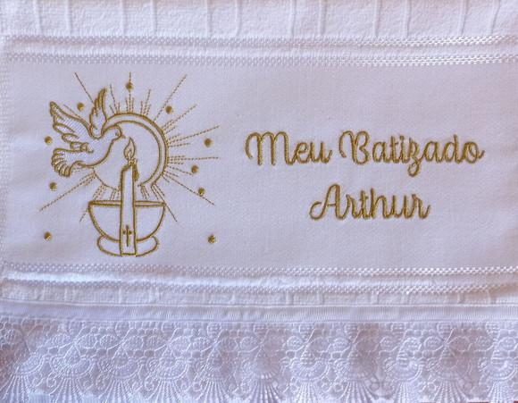 Toalhinha para Batizado