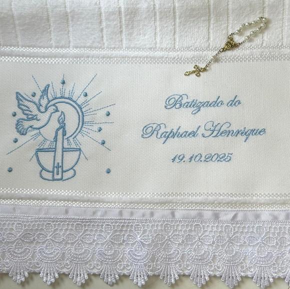 Toalhinha para Batizado