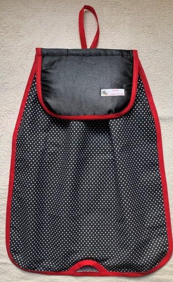 Jogo Cesta Pequena e Puxa Saco de Patchwork
