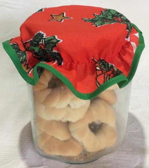 Jogo de Tampinhas p/ Potes Natal
