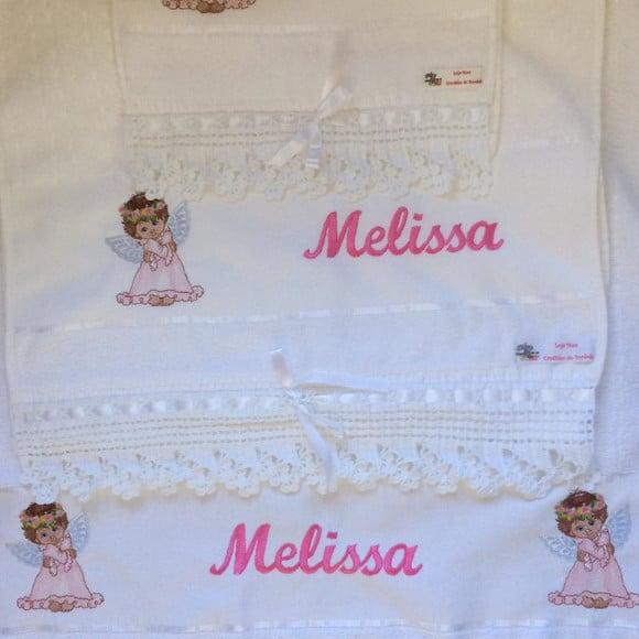 Jogo de Toalhas Personalizadas Feminino