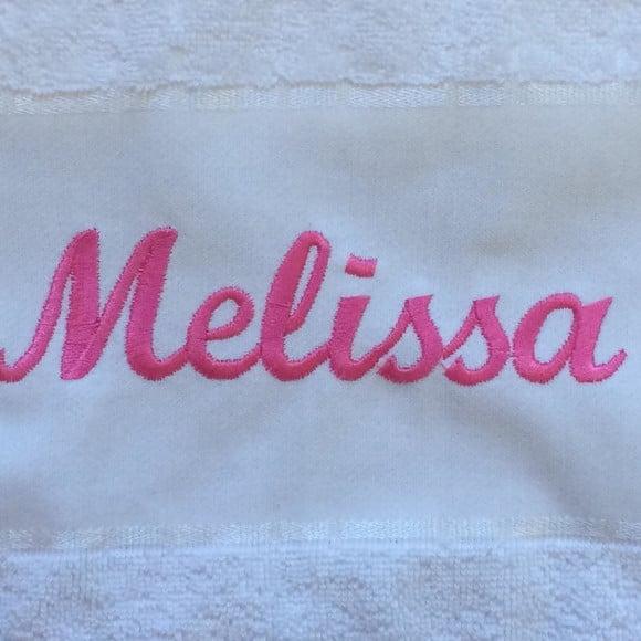 Jogo de Toalhas Personalizadas Feminino