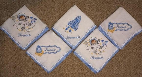 Kit Fraldas de Boca com Porta Chupeta
