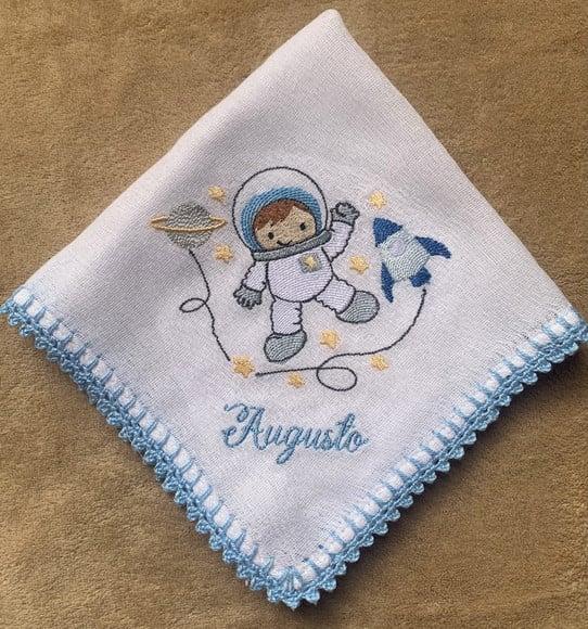 Kit Fraldas de Boca Personalizadas Espaço