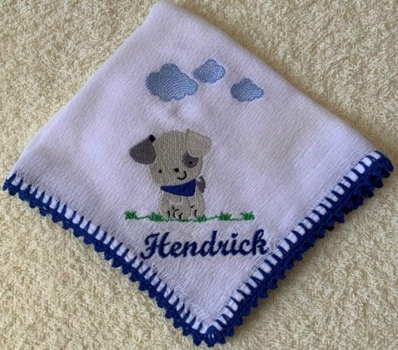 Kit Fraldas de Passeio Bordada Fazendinha