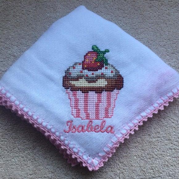 Kit Fraldas de Passeio Bordadas Menina