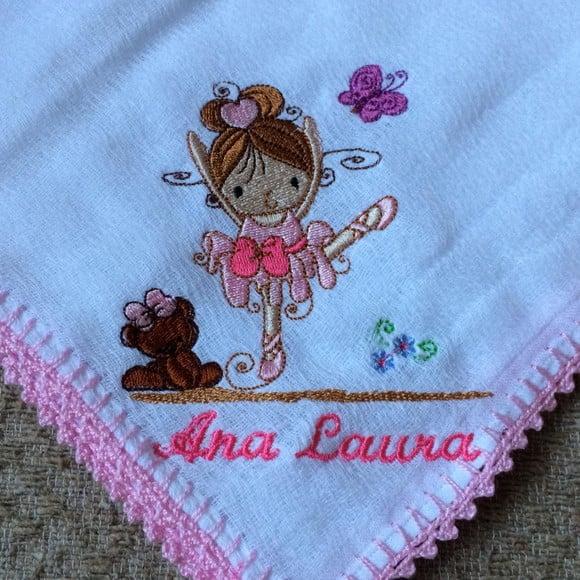 Kit Fraldas Personalizadas Menina