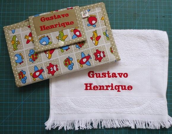 Kit Higiene Bucal Personalizado Menino