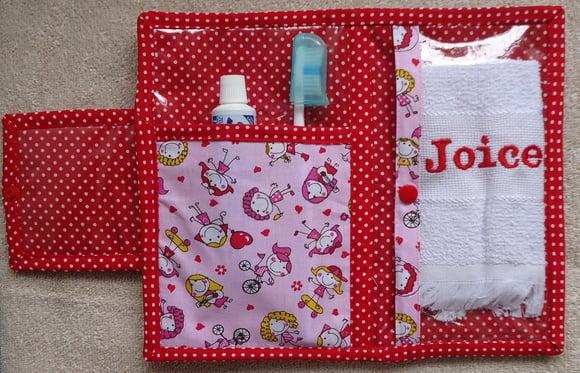 Kit Higiene Bucal Personalizado Infantil Menina