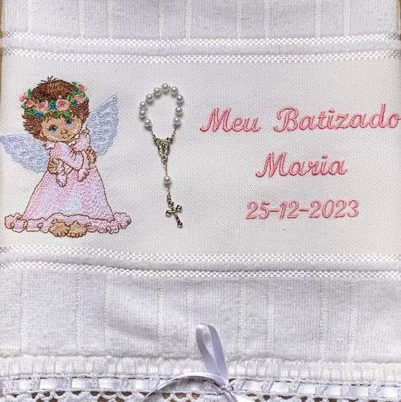 Kit para Batizado 5 Toalhinhas