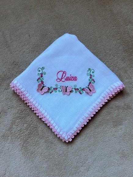 Kit para Bebê Personalizado Toalha e Fralda de Boca