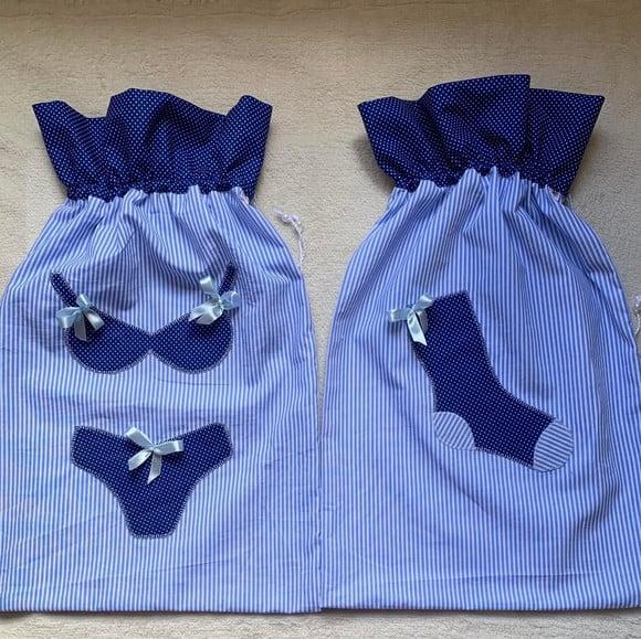 Kit Porta Lingerie e Porta Meias
