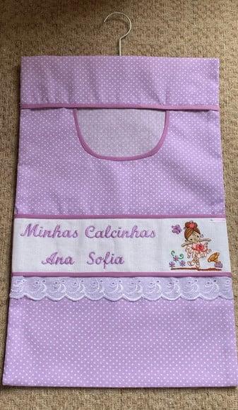 Porta Calcinhas Infantil