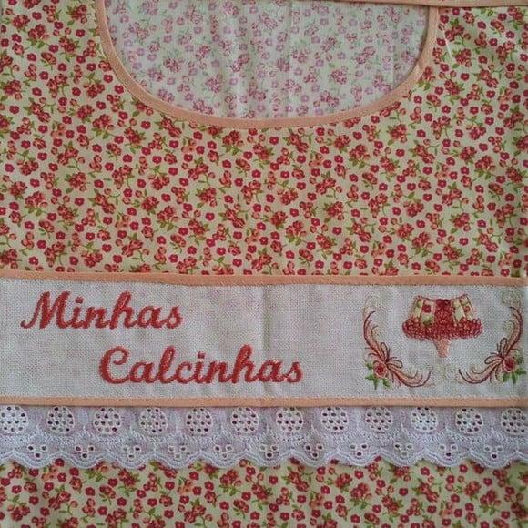 Porta Calcinhas Floral