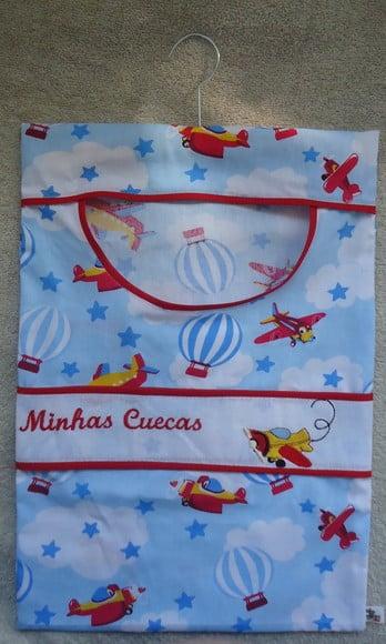 Porta cuecas avião e balão