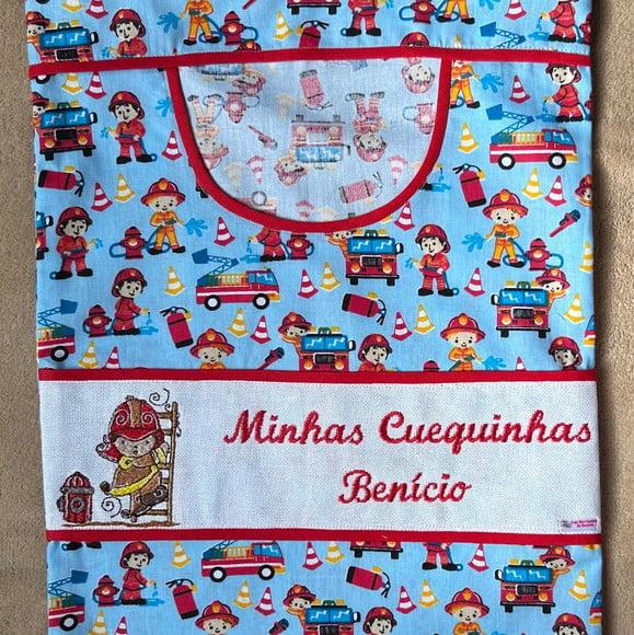 Porta Cuecas Infantil Bombeiros