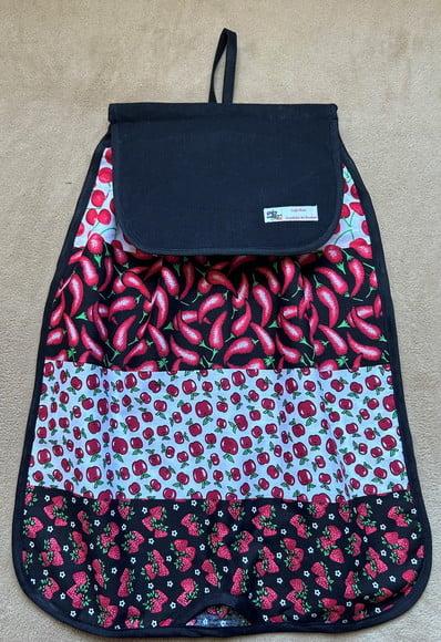 Puxa Saco de Patchwork Pimentas