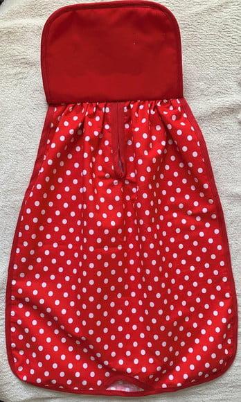Puxa Saco sem Elástico Vermelho Poás Grandes