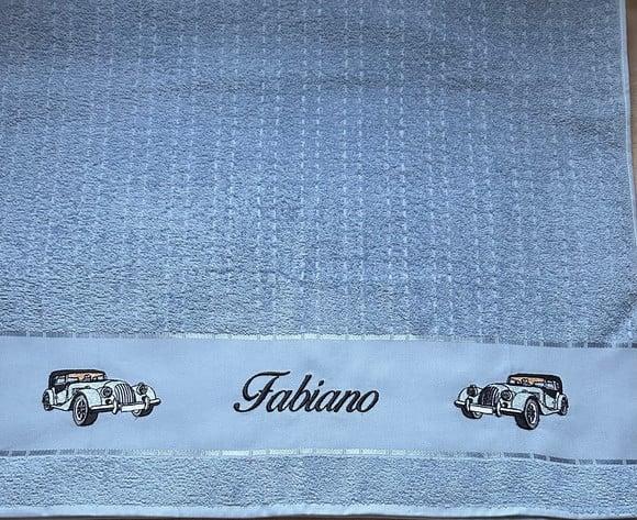 Toalha de Banho Bordada Masculino