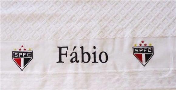 Toalha de Banho Bordada Times