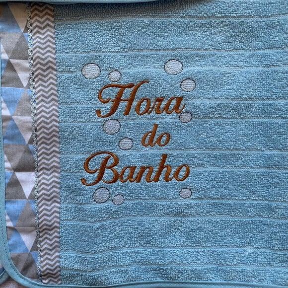 Toalha de Banho com Capuz Cavalinho