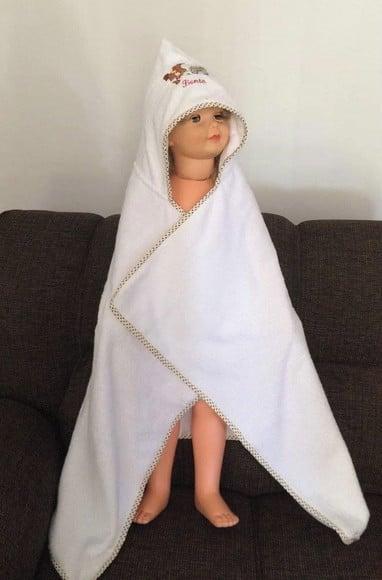 Toalha de Banho com Capuz Ovelha Mãe
