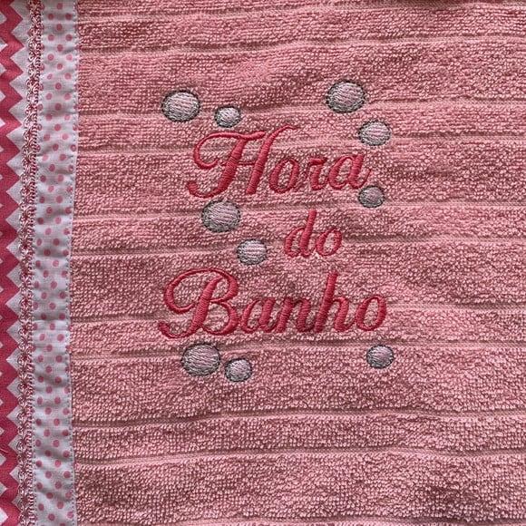 Toalha de Banho Infantil com Capuz Chuva de Amor Menina