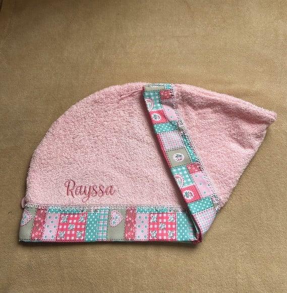 Toalha para Cabelo Personalizada