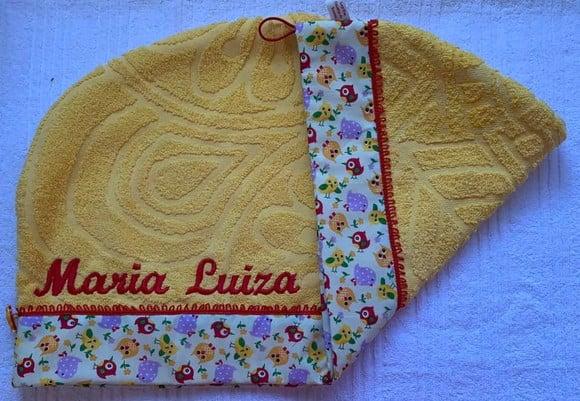 Toalha para Cabelo Personalizada