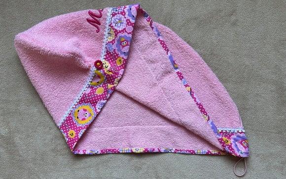 Toalha para Cabelo Personalizada Infantil
