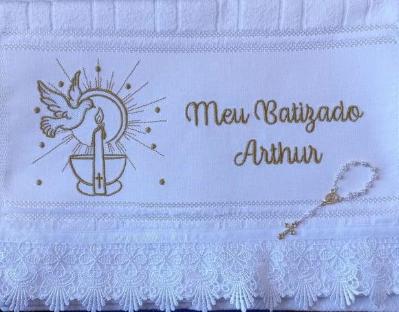 Toalhinha para Batizado
