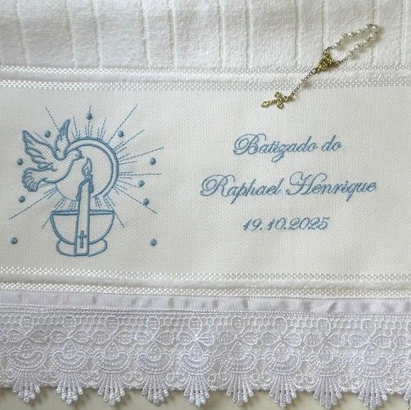 Toalhinha para Batizado