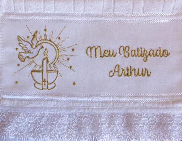 Toalhinha para Batizado