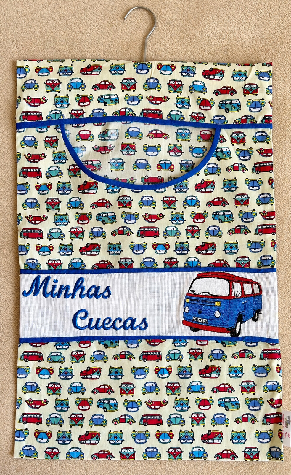 Porta cuecas infantil