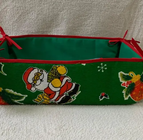 Cesta para Pão Natal
