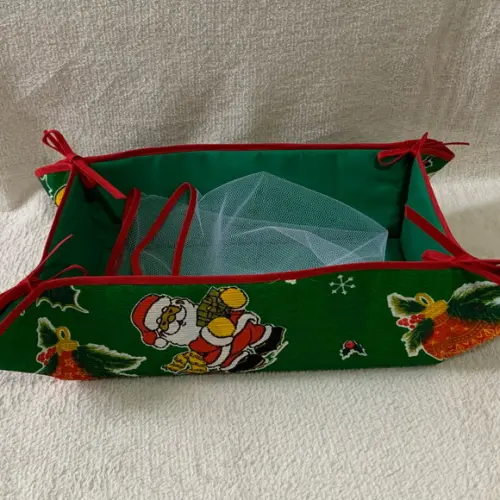 Cesta para Pão Natal
