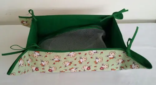 Cesta para Pão Vaquinhas