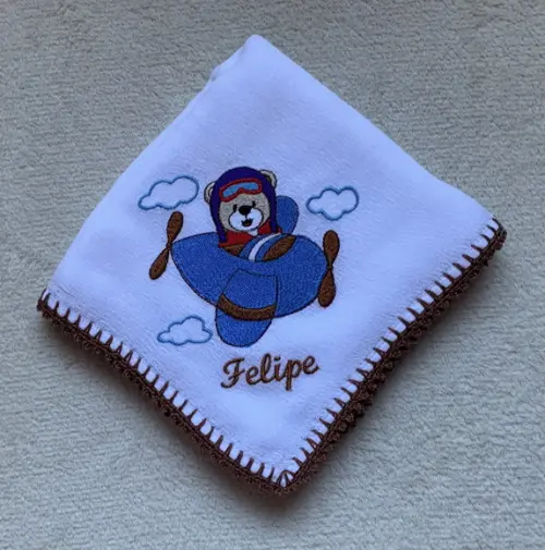 Fralda de Boca Urso Aviador