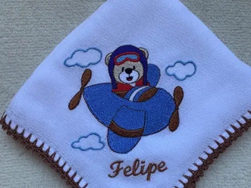 Fralda de Boca Urso Aviador