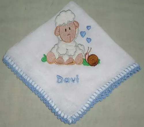 Fralda de Passeio Personalizada Menino