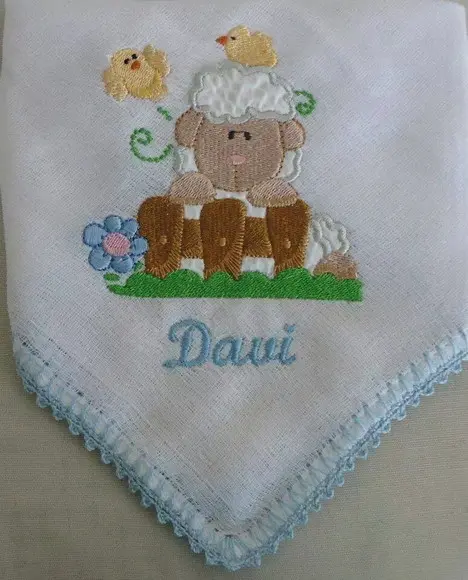 Fralda de Passeio Personalizada Menino