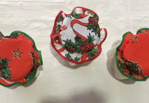 Jogo de Tampinhas p/ Potes Natal