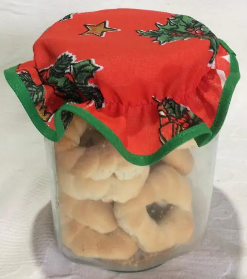 Jogo de Tampinhas p/ Potes Natal